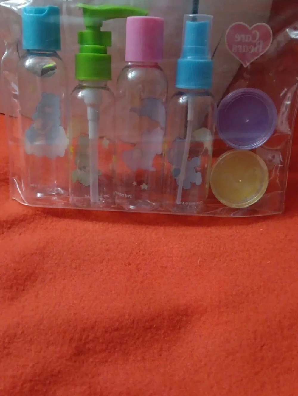 #78 Care Bears Travel Set